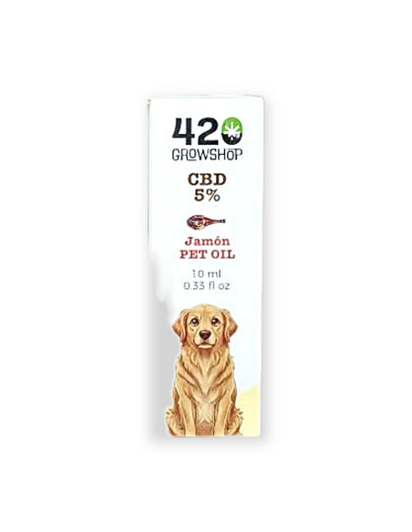 Aceite CBD 5 % para perros sabor jamón 10 ml 420 Growshop | CBD Green 420