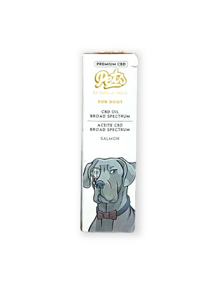 Aceite CBD broad spectrum para perros sabor salmón Pets by | CBD Green 420