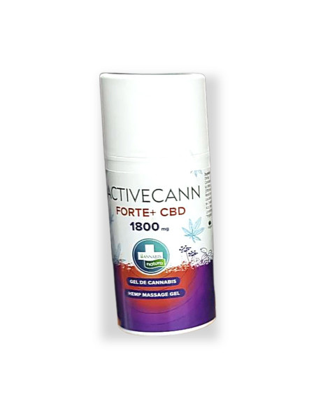 Activecann Forte+ CBD 1800 mg hemp massage gel · Annabis | CBD Green 420