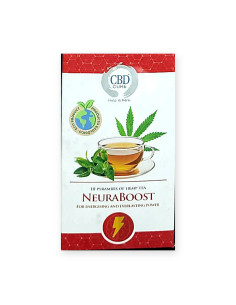 Hemp tea NeuraBoost 10 pyramids · CBD Cure | CBD Green 420