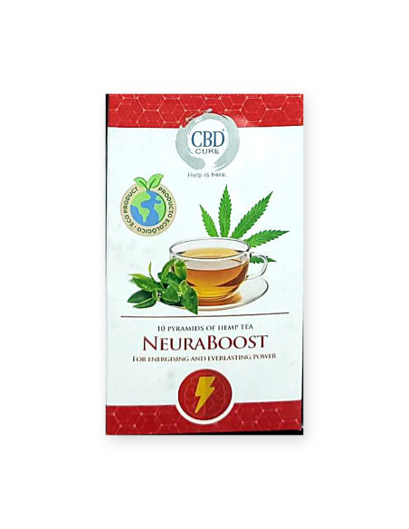 Hemp tea NeuraBoost 10 pyramids · CBD Cure | CBD Green 420