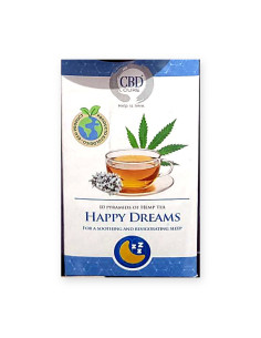 Hemp tea Happy Dreams 10 pyramids · CBD Cure | CBD Green 420