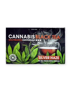 Cannabis Black Tea Silver Haze 20 bolsitas · Multitrance | CBD Green 420