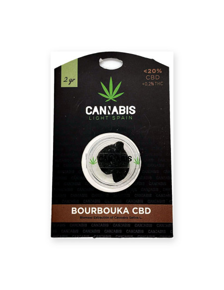 Hash CBD Bourbouka 2 g (20 % CBD) | CBD Green 420
