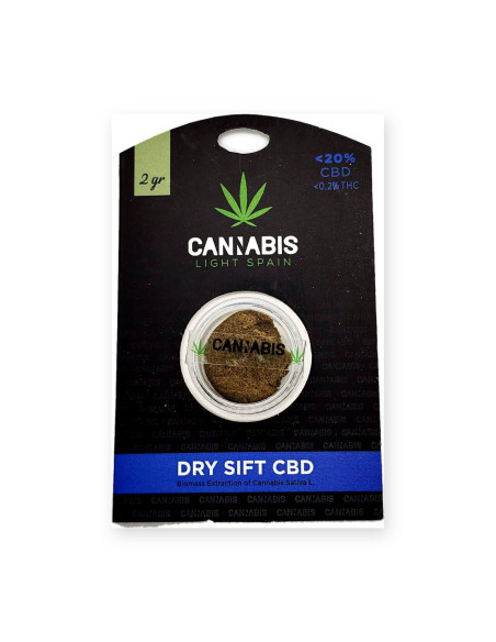 Dry Sift CBD Hash 2 g (20% CBD) | CBD Green 420