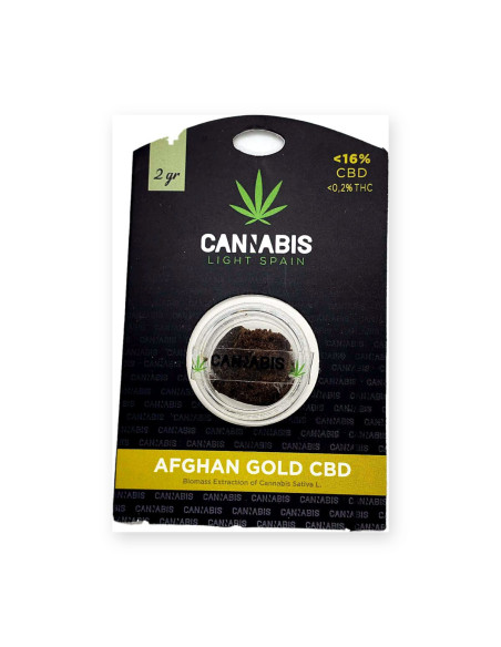 Afghan Gold CBD Hash 2 g (16% CBD) | CBD Green 420