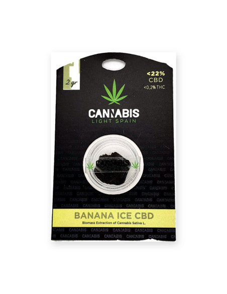 Banana Ice CBD Hash 2 g (22% CBD) | CBD Green 420