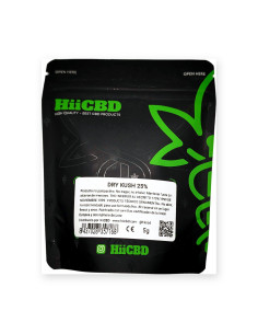Hash CBD Dry Kush 25 % 5 g HiiCBD | CBD Green 420