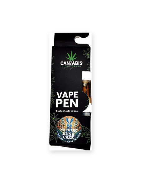 Cartucho vape CBD Kush Cake +87 % | CBD Green 420