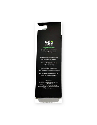 Cartucho vape CBD Skunk #1 +87 % | CBD Green 420