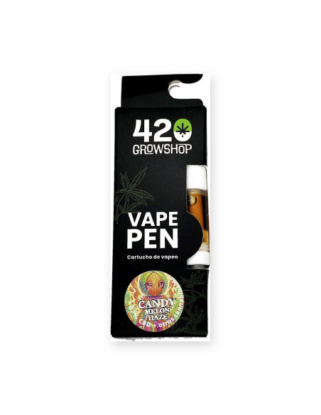 Cartucho vape CBD Candy Melon Haze +87 % | CBD Green 420
