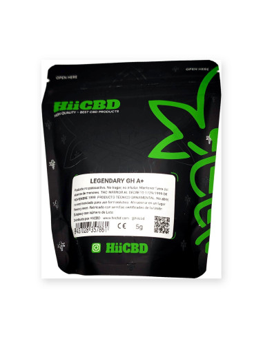 Legendary GH A+ CBD Flower 5 g HiiCBD | CBD Green 420