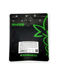 Flor CBD Blueberry Small Buds Hidropónica 10 g HiiCBD | CBD Green 420