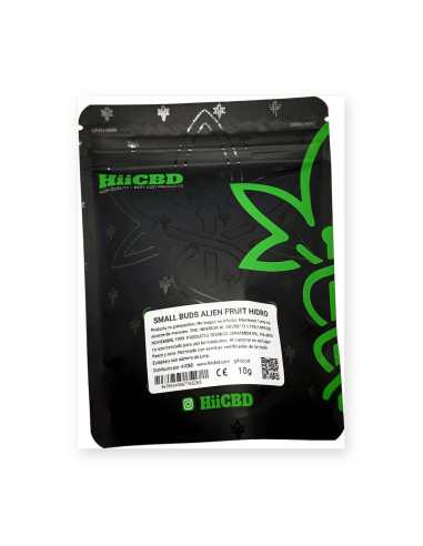 Flor CBD Alien Fruit Small Buds Hidropónica 10 g HiiCBD | CBD Green 420