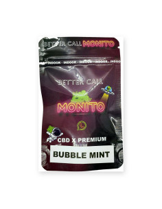 Flor CBD Bubble Mint Indoor Better Call Monito | CBD Green 420