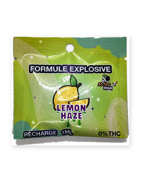 Lemon Haze Formule Explosive Spare Pod 1 ml Astro High | CBD Green 420