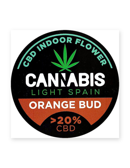 Flor CBD Orange Bud Indoor Cannabis Light Spain | CBD Green 420