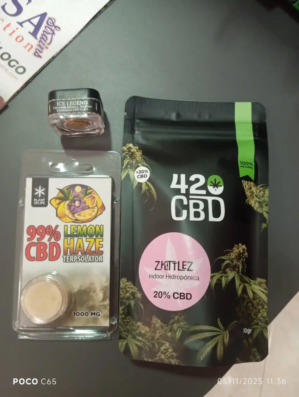 Flores de CBD
