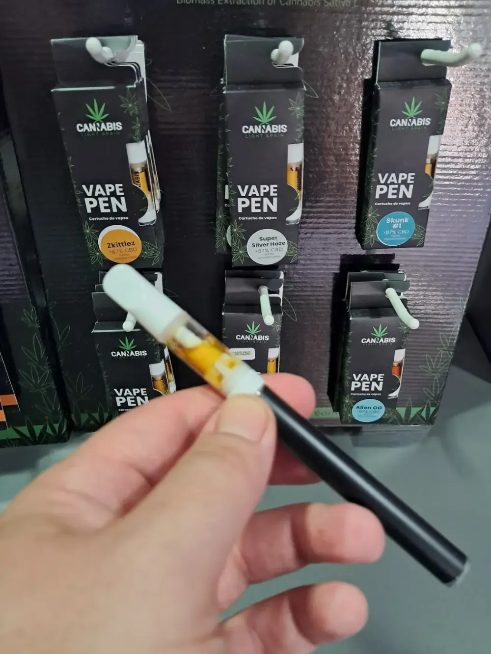 Vapes con CBD