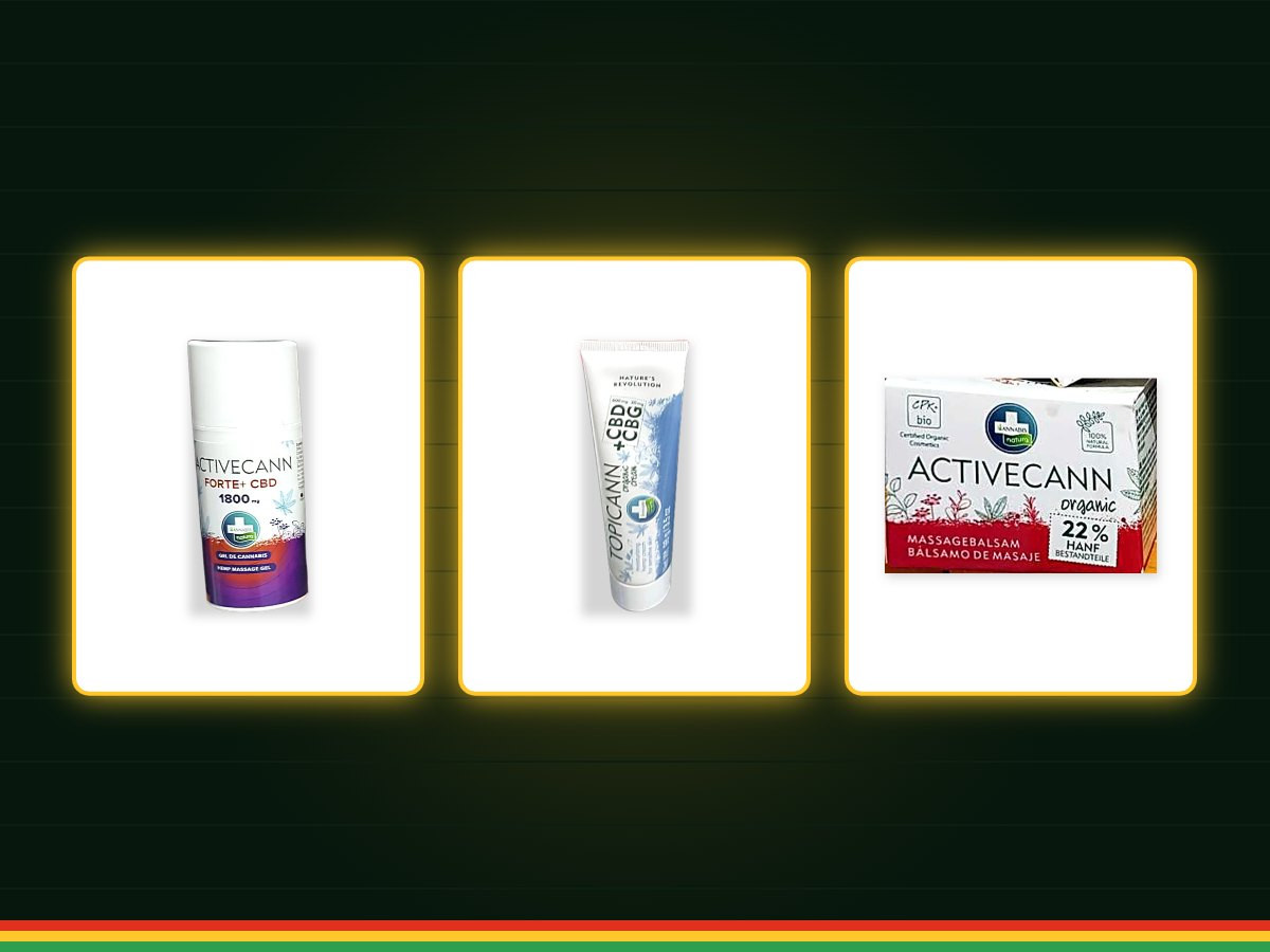 Cosmética con CBD: geles, bálsamos y cremas de cáñamo